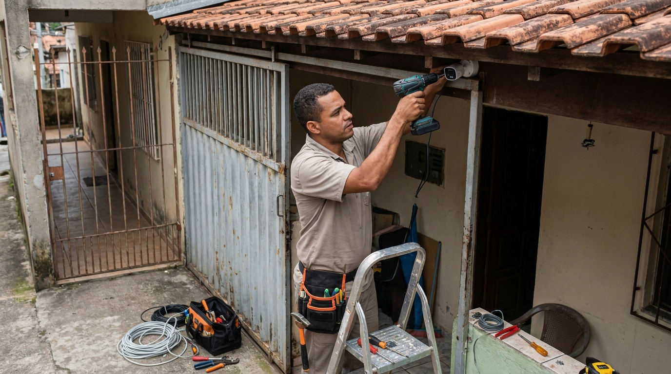 Instalacao de cameras de seguranca em Juiz de Fora‑MG