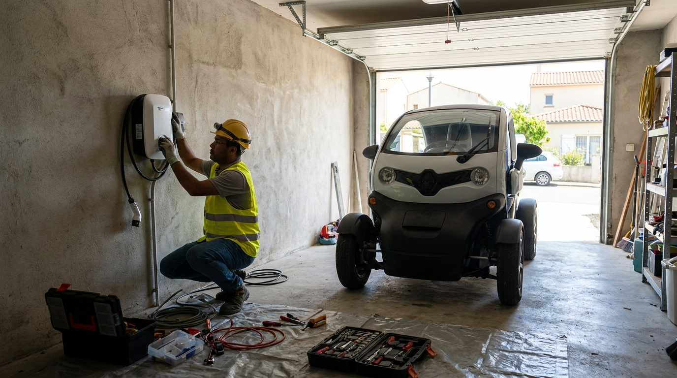 Instalacao de carregador de carro eletrico profissional em Juiz de Fora‑MG