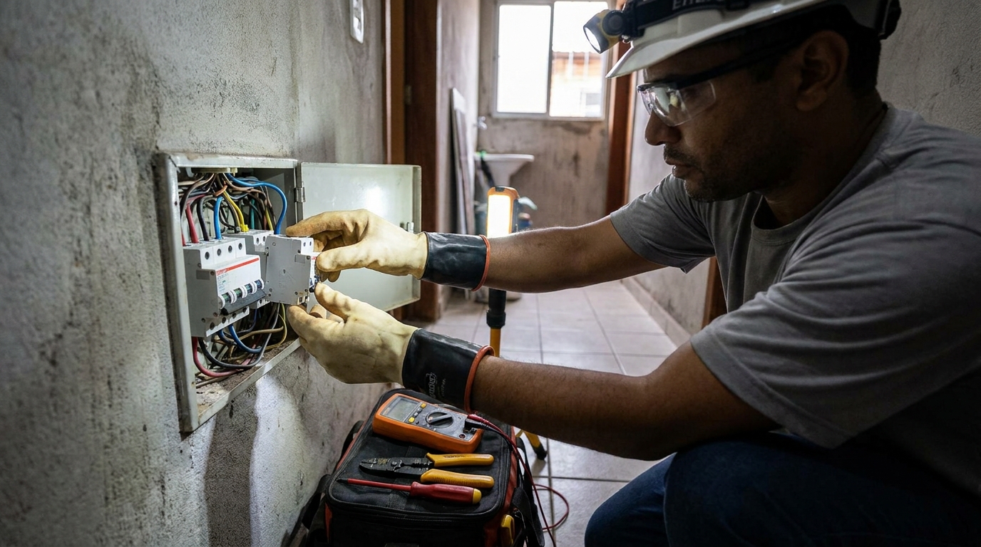 Instalacao de disjuntor profissional em Juiz de Fora‑MG
