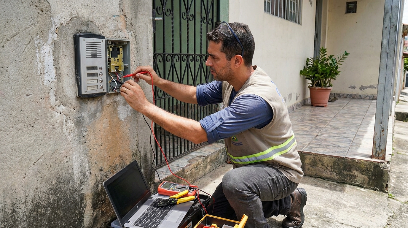 Reparo de interfone em Juiz de Fora‑MG